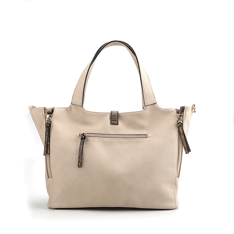 #10647 Hot sale Myanmar made TARIFF FREE wholesale high quality woman PU python handbag lady snake skin hand bags
