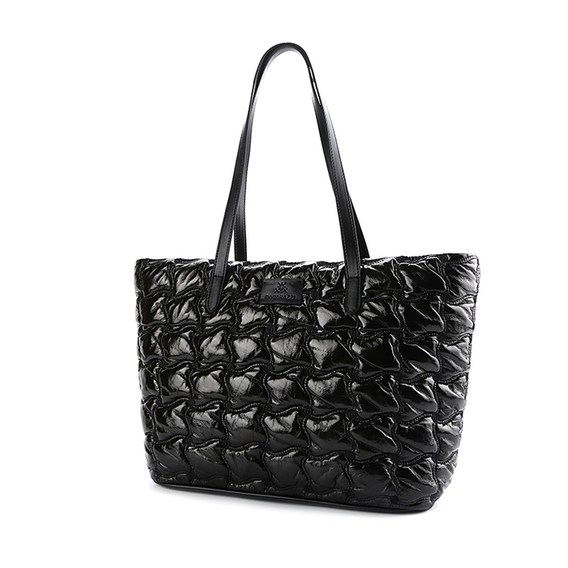 #10776 Made in Myanmar Tax Free latest fashion designer custom large ladies tote bags PU leather luxury handbags for women