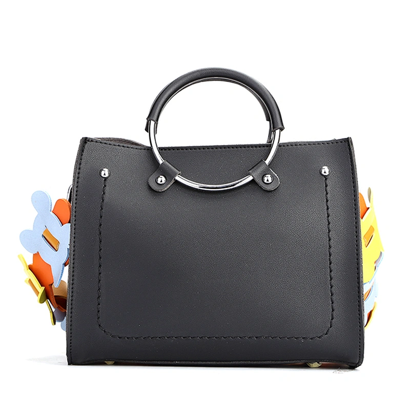 7401 Paparazzi wholesale colorful shoulder strap fashion women satchel bag