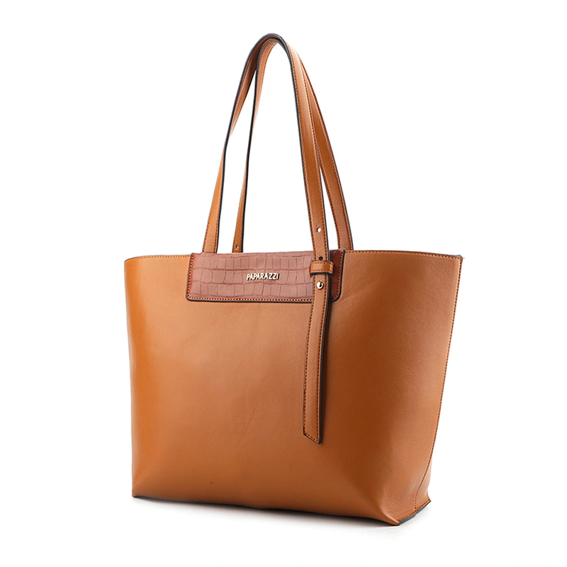 #10365 2020 SS Myanmar made TARIFF FREE wholesale faux leather lady tote bag light brown purse handbags