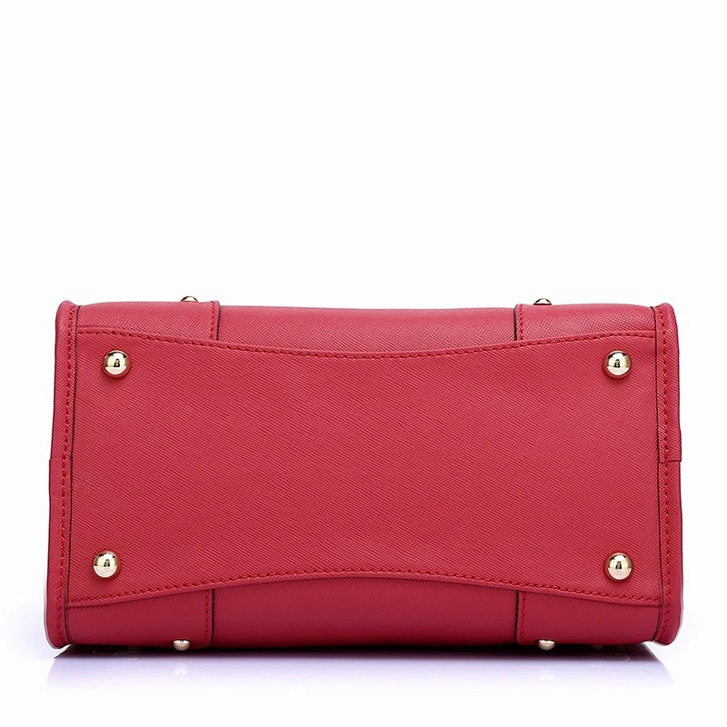 CC2035B-Fancy style best selling red color original design satchel handbags factory wholesale price