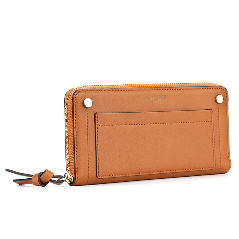 #7017B 2020 Myanmar made Tax Free carteras latest fashion design custom luxury minimalist ladies purse PU leather women wallet