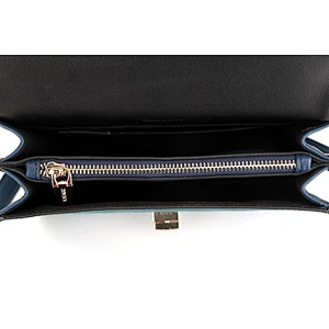 6538- Hot sale trendy exotic skin handbag ladies crossbody bag high quality snake PU shoulder bag