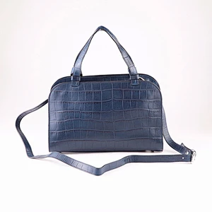 5601 New arrival OEM manufacturer leather crocodile tote handbags for ladies with shoulder strap