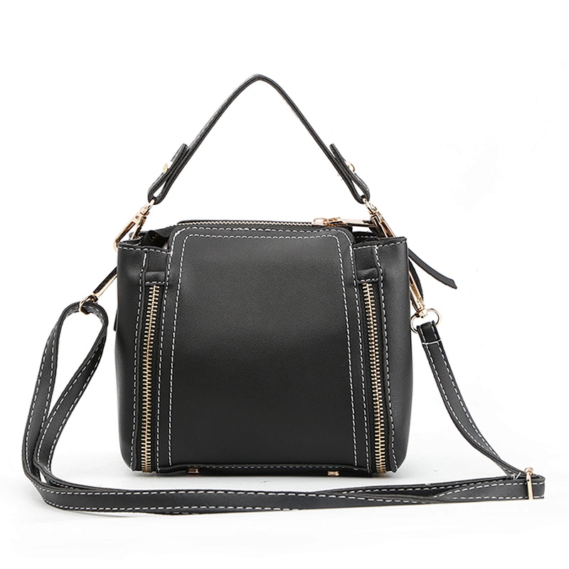 8556 new arrival geese embroidery metal zippers decoration ladies tote handbags sale for Europe