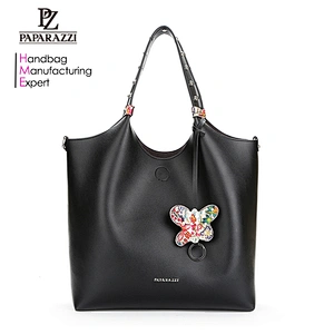 7876-Handbag manufacturers custom fashion ladies tote bag newest handbags for women PU leather 2018