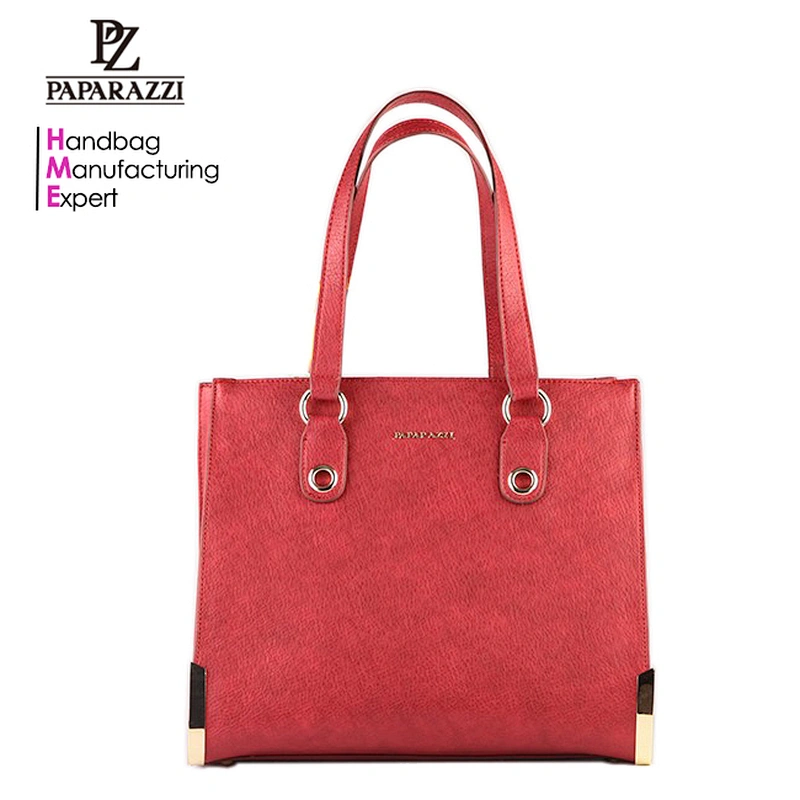 5076 Paparazzi professional handbag manufacturer since 1992 woman pu leather shoulder bag