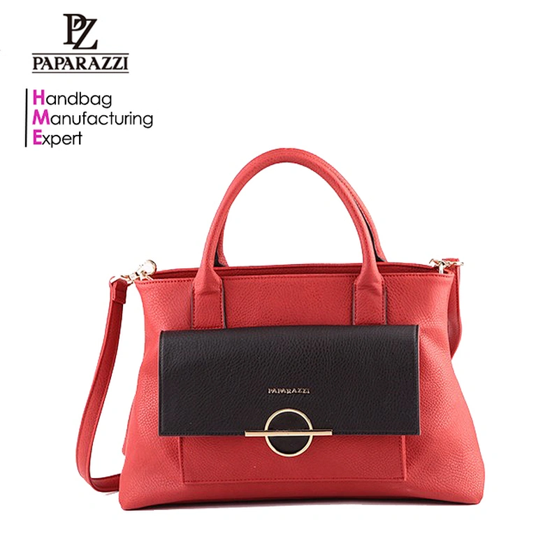 5080 OEM manufacturer Paparazzi women france vintage leather satchel bag