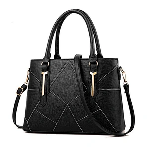 #ZB153 Zero customs Myanmar made wholesale latest fashion trendy designer ladies hand bags PU leather luxury handbags for women