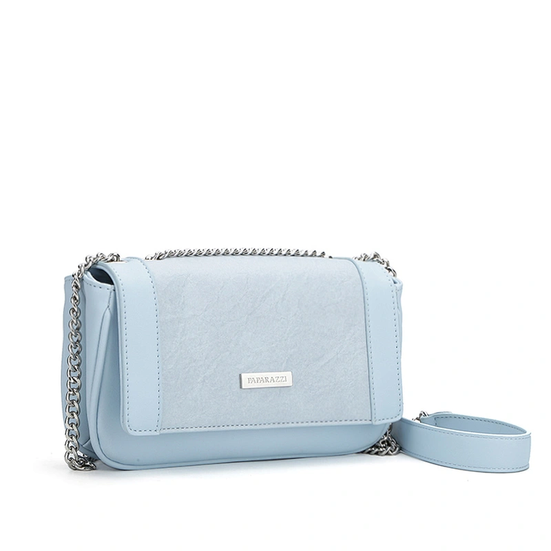 #10349 2019 Paparazzi hot selling luxury high fashion lady crossbody bag best pu paper effect leather design women shoulder bag