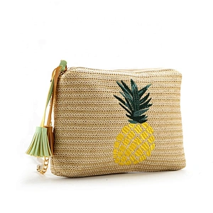 8992# 2020 Spring and summer Tax free factorywholesale latest fashion design custom embroidered Linen crossbody sling bag women
