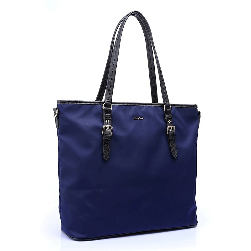 CC1049A-New arrival women fashion hot sale saffiano PU waterproof nylon shopper bags 2018