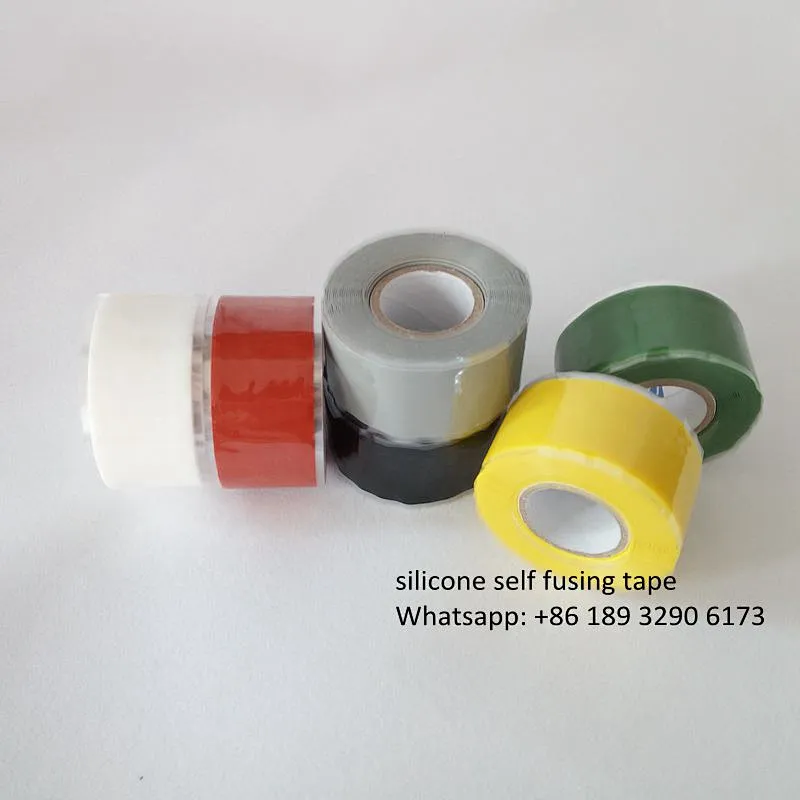 Leak Seal Self-Fusing Silicone Tape Black Rubber Repair Tape Silicone Self Fusing Tapes Amalgamation Rubber Tapes