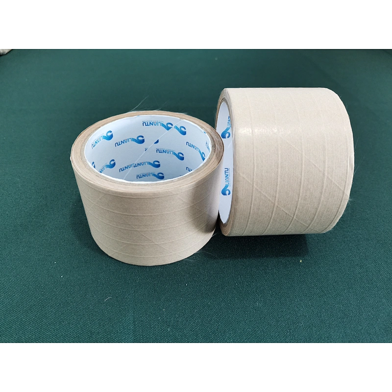 Water-activated Reinforce Kraft Gummed Paper Tape for Sealing & Strapping