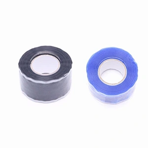 Leak Seal Self-Fusing Silicone Tape Black Rubber Repair Tape Silicone Self Fusing Tapes Amalgamation Rubber Tapes