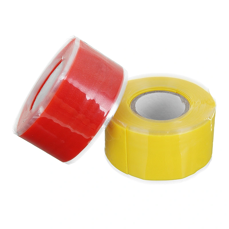 Leak Seal Self-Fusing Silicone Tape Black Rubber Repair Tape Silicone Self Fusing Tapes Amalgamation Rubber Tapes