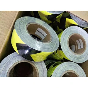 Industrial Hazard Warning Caution Reflective Safety Conspicuity Tape