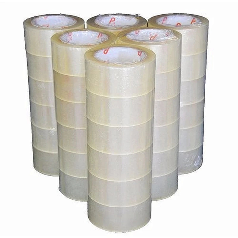 Clear Acrylic 6 Rolls 3 inches wide x 110 yards Length 2.0 M Thickness