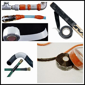 silicone rubber tape self fusing repaire waterproof tape for environmental field 0.5mm*25mm*3m