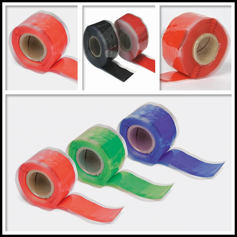 Silicone adhesive and single sided adhesive side self adhesive paper tape