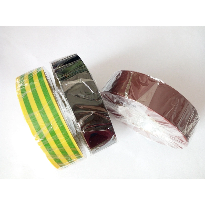 Strong adhesion P.V.C. electrical insulation tape