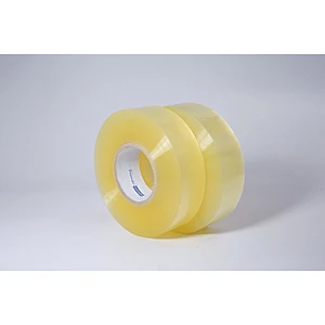 taobao shopping customized logo printed brown tape for paper box packaging