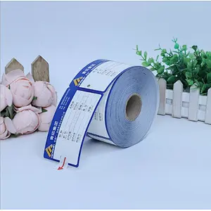 free design custom pvc pp vinyl printing label sticker