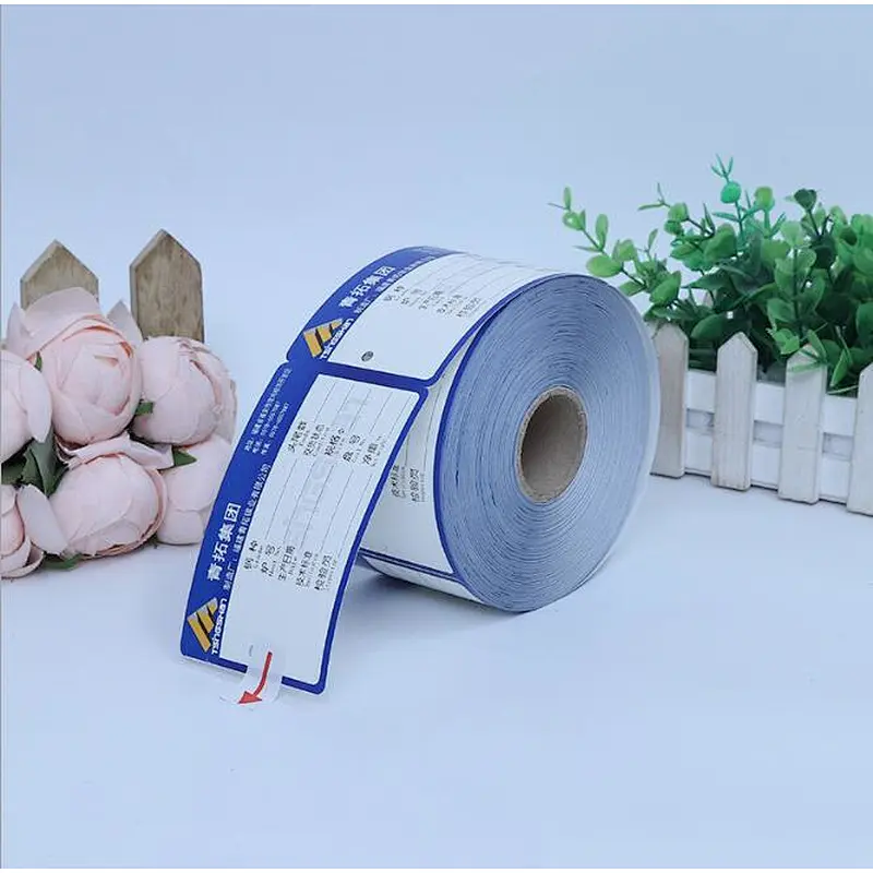 free design custom pvc pp vinyl printing label sticker