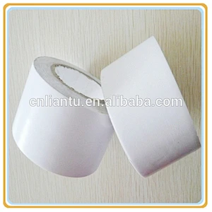 Non adhesive white soft PVC tape use for air condition installation pipe