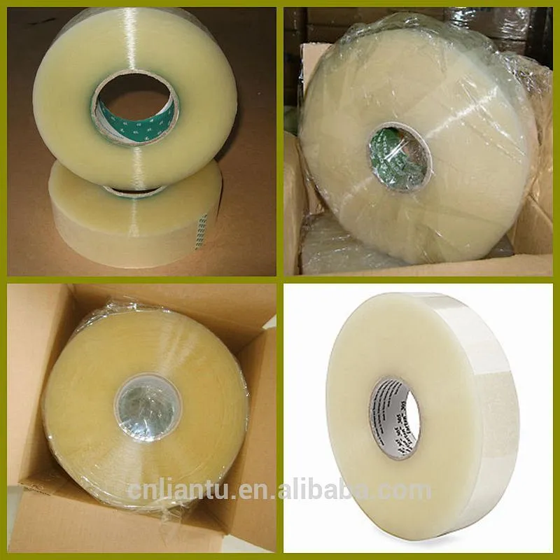 Waterproof Feature and Carton Sealing Use High Quality Bopp Machine Packaging Tapes