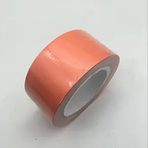 Strong film good adhesion orange color marking tape PVC building equip marking tape