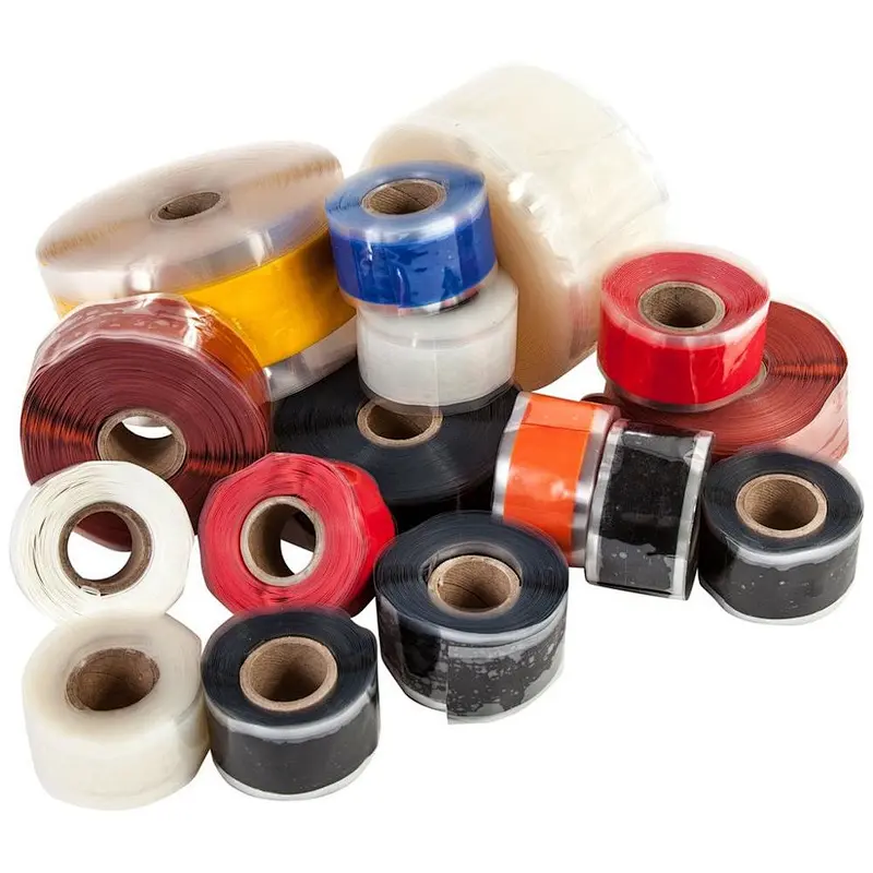 double sided tape silicone adhesive Self Fusing Repair Silicone Rubber Banding Tape