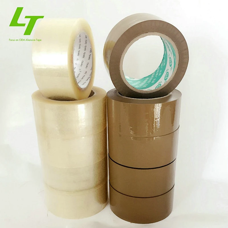 Clear carton Sealing BOPP Tape 38mic
