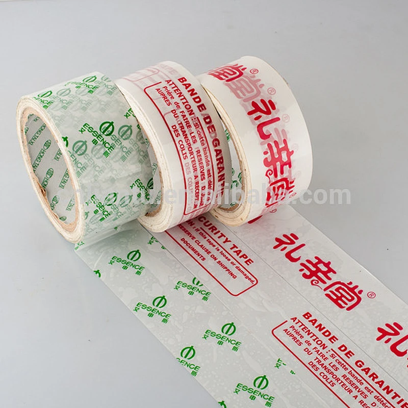 Customized logo printing adhesive decorative tape