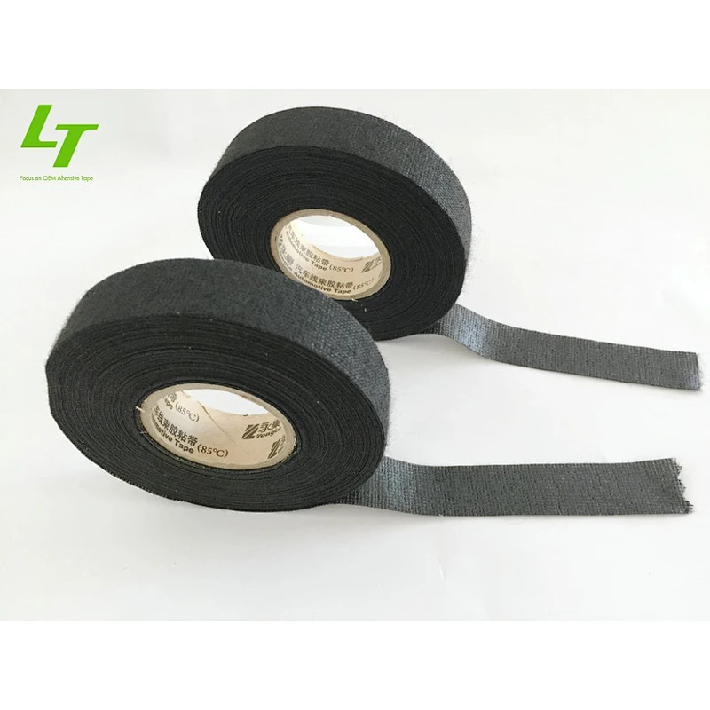 dubai wholesale market auto wire harness adhesive tape importer black cloth cotton tape