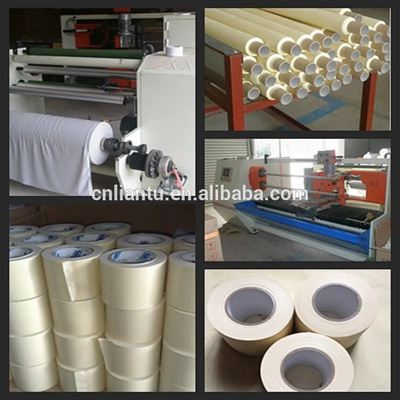 Non adhesive white soft PVC tape use for air condition installation pipe