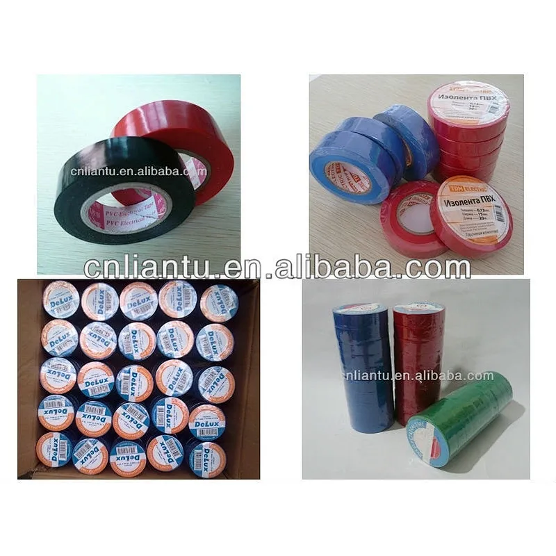 shrinkable hi-tech pvc adhesive tape