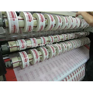 custom printed reflective tape bopp printed tape