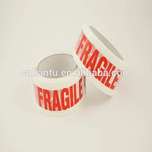 BOPP Packing Tape With Printed Logo / Transparent Carton Sealing Tape / BOPP Clear Packaging Tape
