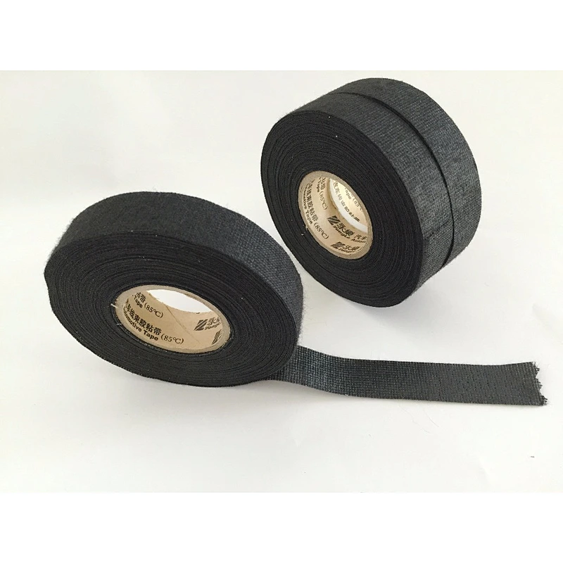 use electric motor winding materials thick cotton tape cloth automotive wire harness tape 19mm*15m