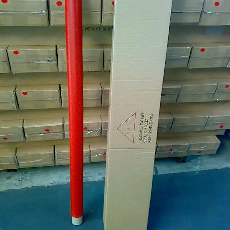 fire-resistance pvc insulation log rolls tape FR grade pvc tape large roll