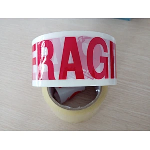 BOPP Packing Tape With Printed Logo / Transparent Carton Sealing Tape / BOPP Clear Packaging Tape