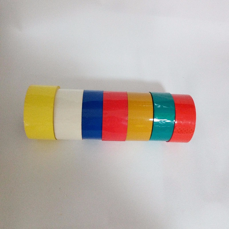 sellotape packing clear colorful red yellow blue green bopp adhesive tape