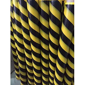 PVC security caution floor marking warning adhesive tape