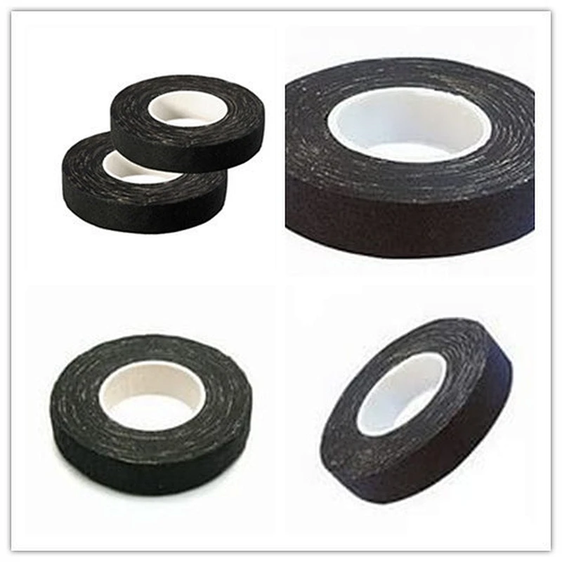 black cotton tape black tape