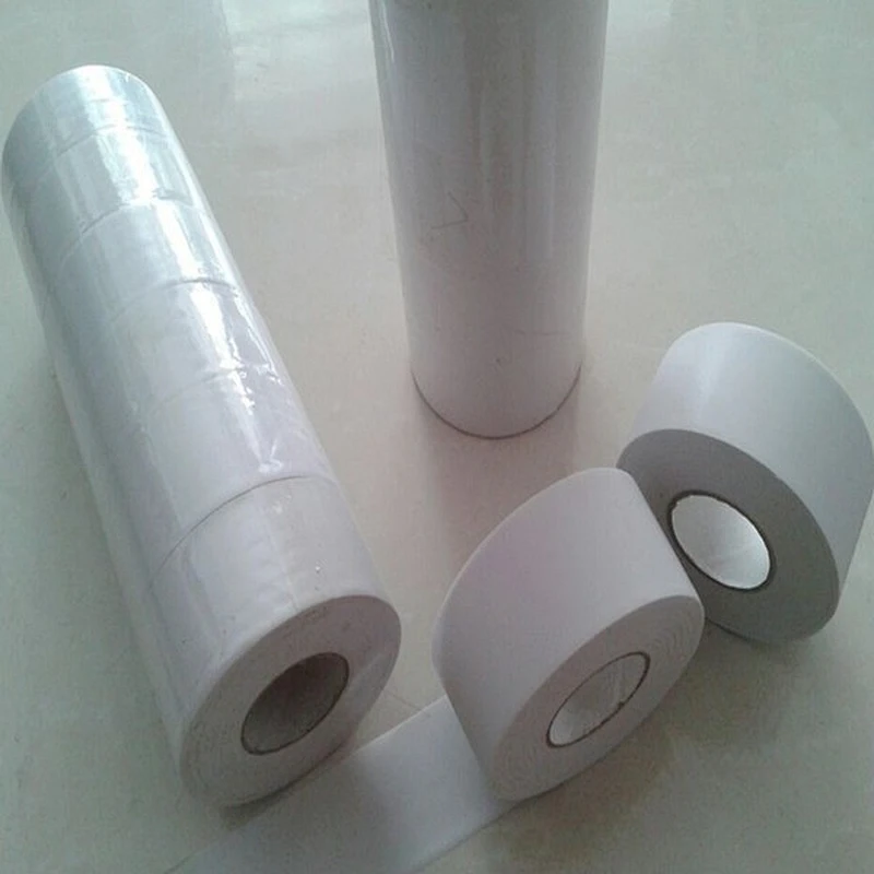 Beige color Non adhesive pvc tape for air conditioner wrapping tape