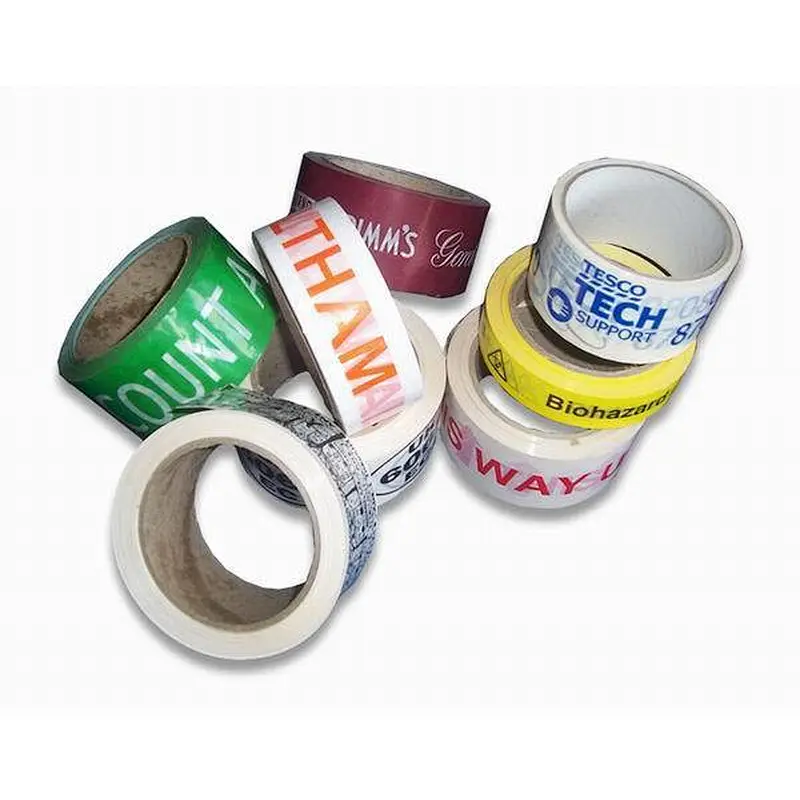 Printed packaging carton sealing Polypropylene poly tape