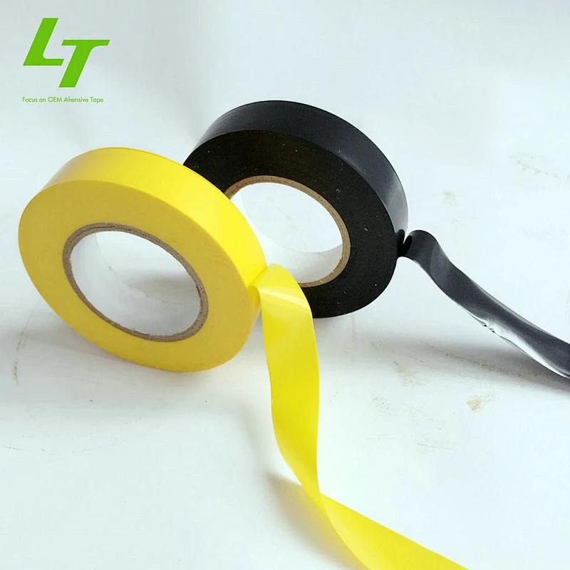pvc isolation tape rolls 19mm x 10m Cinta aislante
