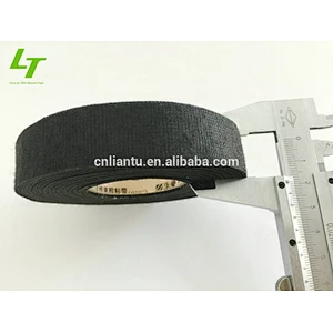Black adhesive fabric tape for cars tape