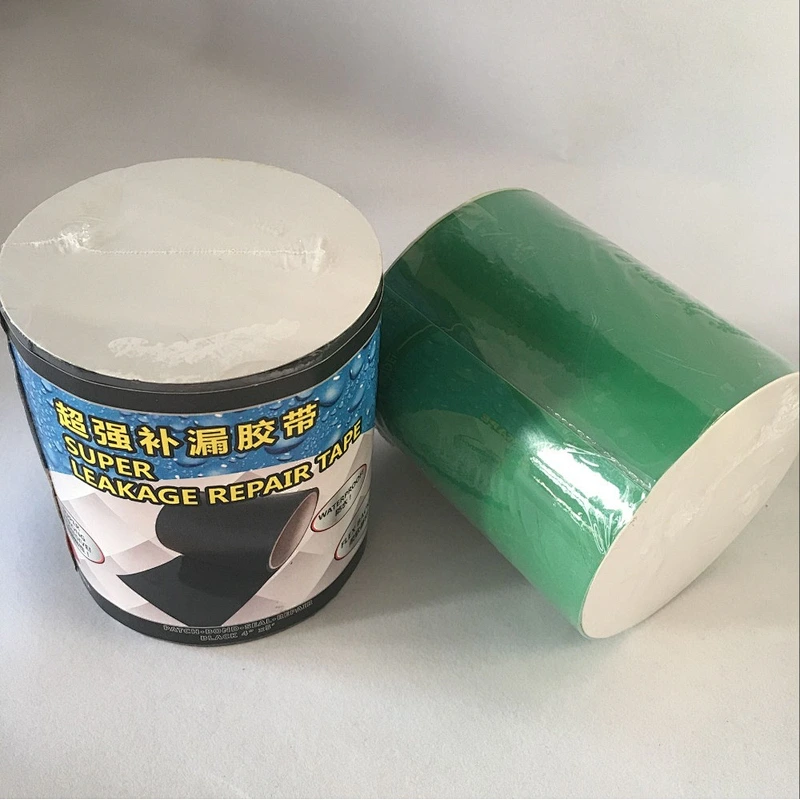 2018 Hot Sale Super Strong Fabric Waterproof Black Tape for Repair and Seal
